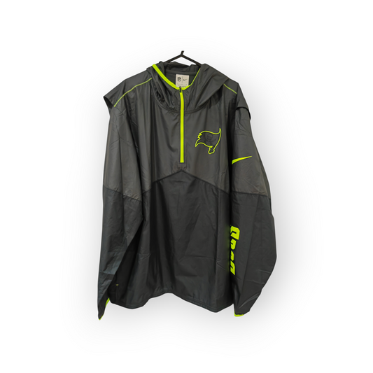 Nike Tampa Bay Buccaneers NFL Volt Half Zip Jacket, Black, Size Large