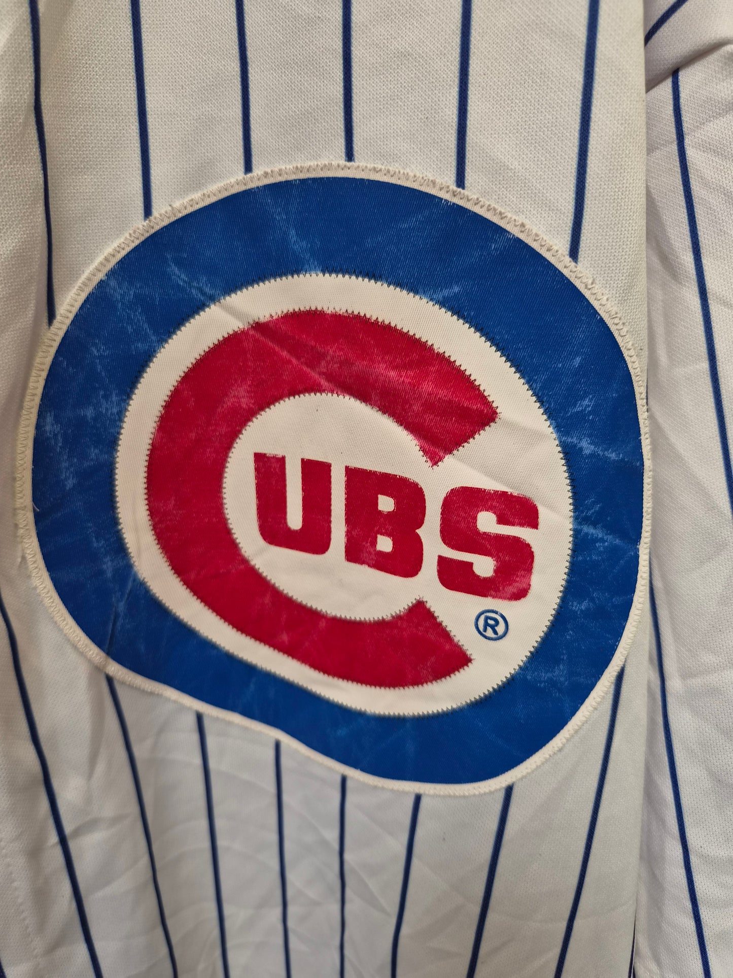 Majestic Chicago Cubs MLB Jersey, White, Size 4XL