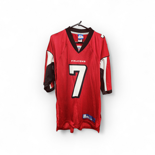 Reebok Atlanta Falcons NFL Jersey, #7 Vick, Red, Size Medium