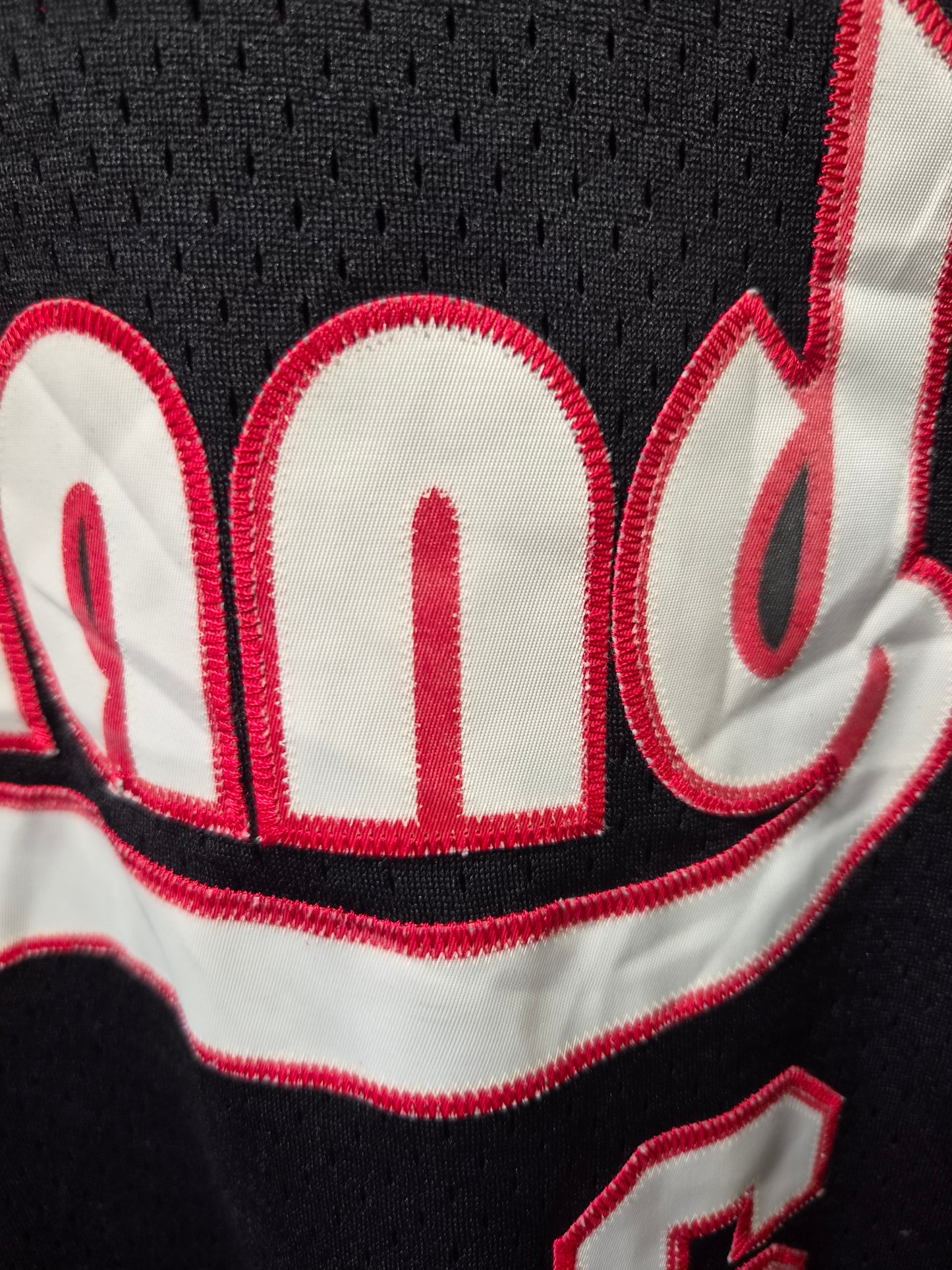 Nike Portland Trail Blazers NBA Jersey, #6 Wells, Black, Size XXL +2 Length