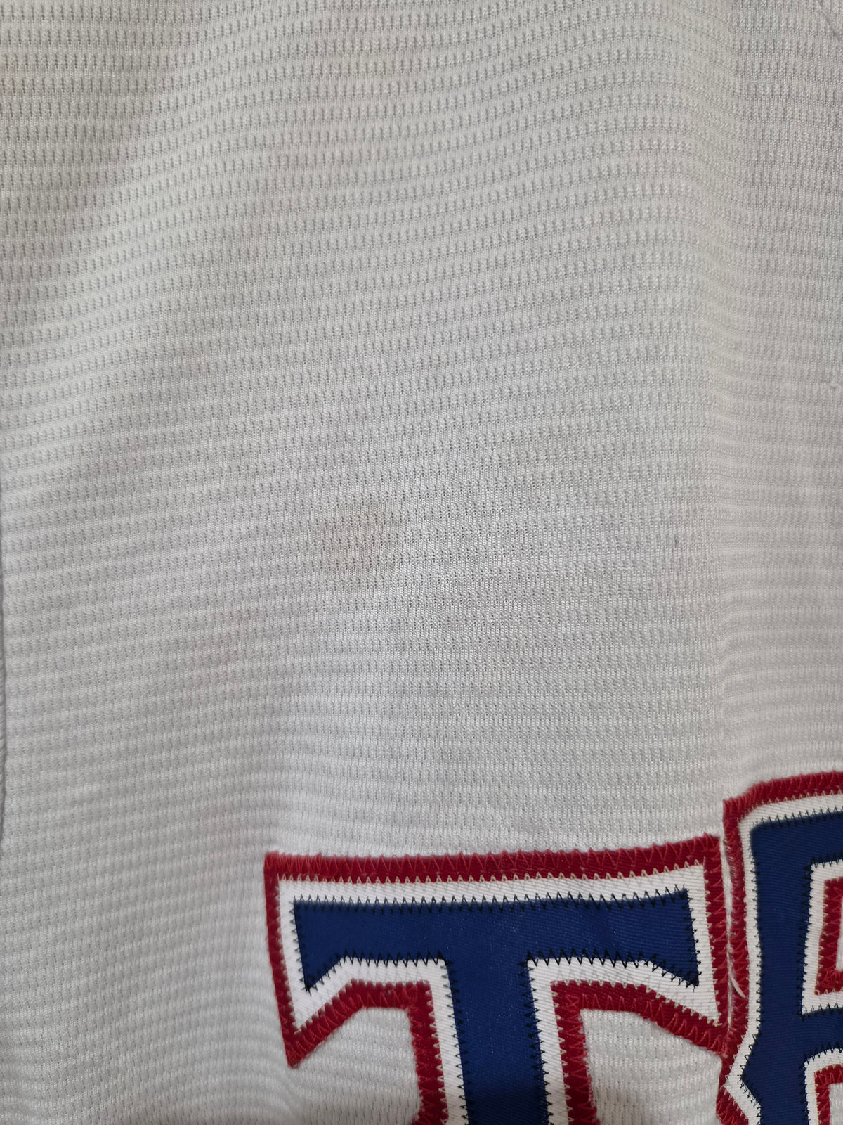 Majestic Texas Rangers MLB Jersey, #11 Darvish, White, Size Large