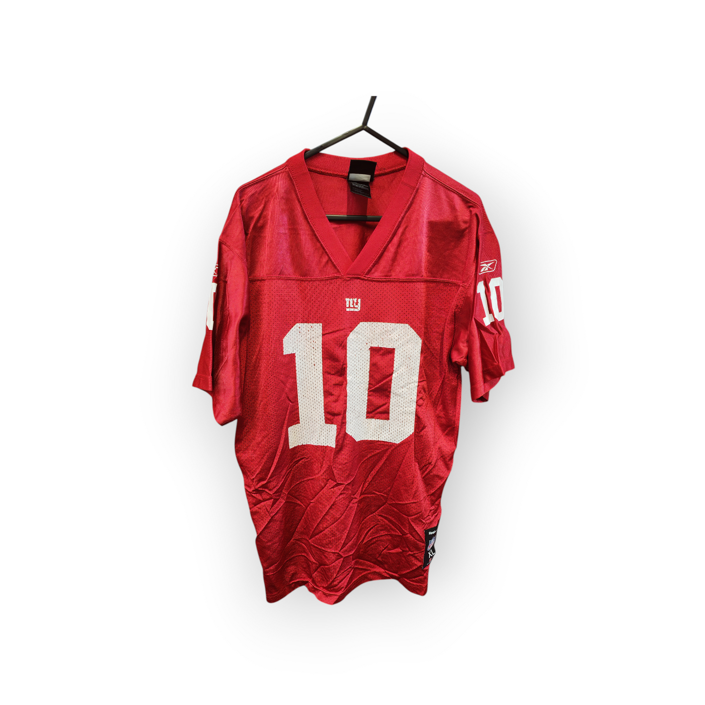 Youth Reebok New York Giants NFL Jersey, #10 Manning, Red, Size YXL
