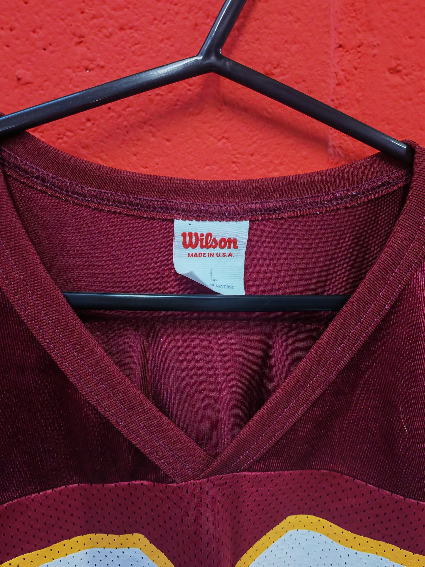 Wilson Washington Redskins NFL Jersey, #82 Westbrook, Burgundy, Size Large