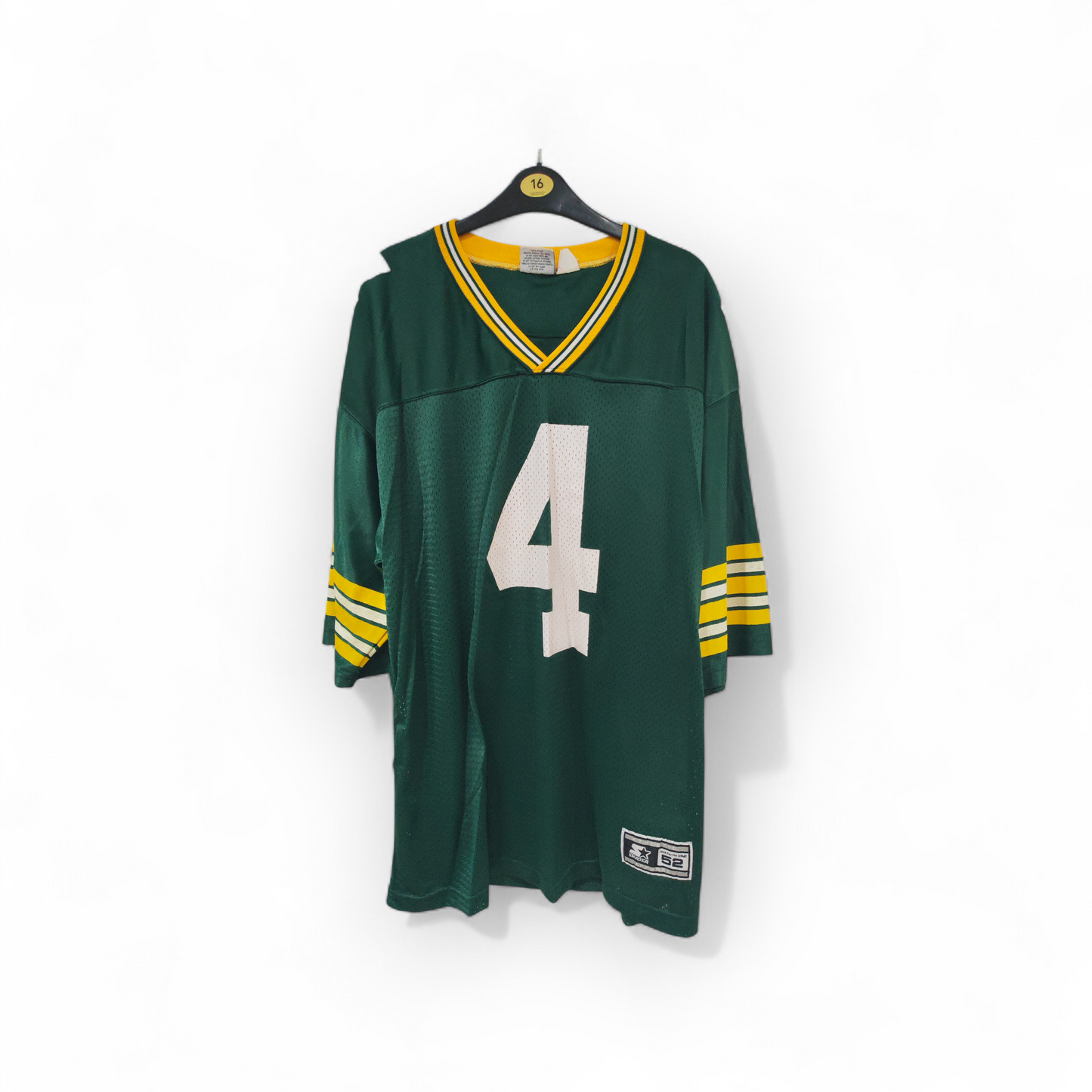 Starter Green Bay Packers NFL Jersey, #4 Favre, Green, Size XL