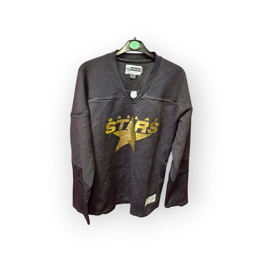 Women's Reebok Dallas Stars NHL Jersey, Black, Size XL