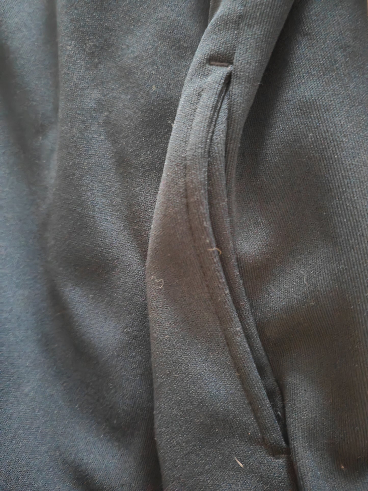 Kappa USA Full Zip Track Jacket, Navy Blue, Size Small