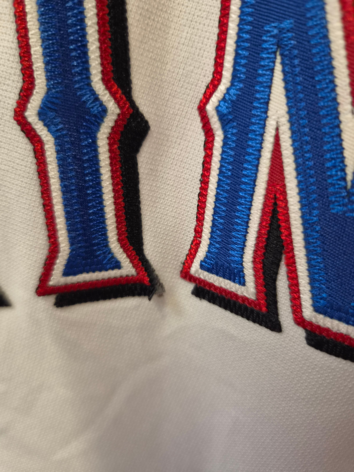 Majestic Texas Rangers MLB Baseball Jersey, #2 Martin, White, Size S