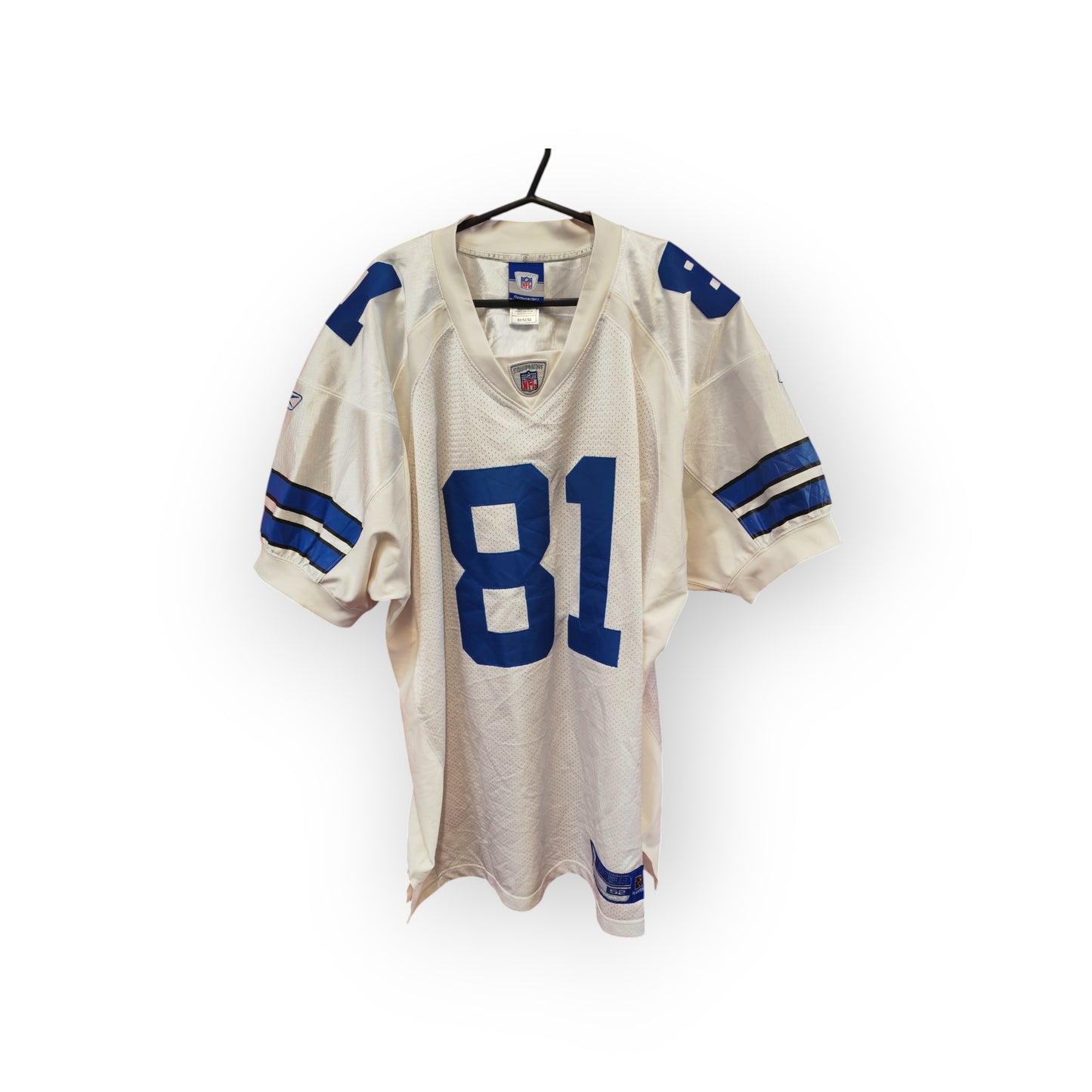 Reebok Dallas Cowboys NFL Jersey, #81 Owens, White/Blue, Size 52 XL/XXL