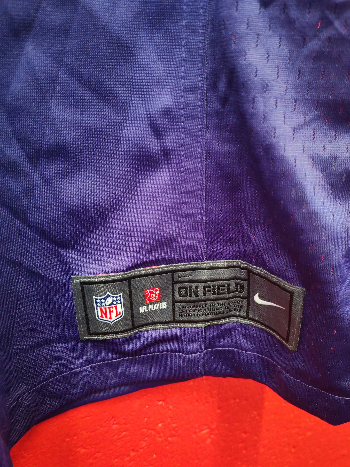Women's Baltimore Ravens NFL Jersey, #93 Campbell, Purple, Size XL