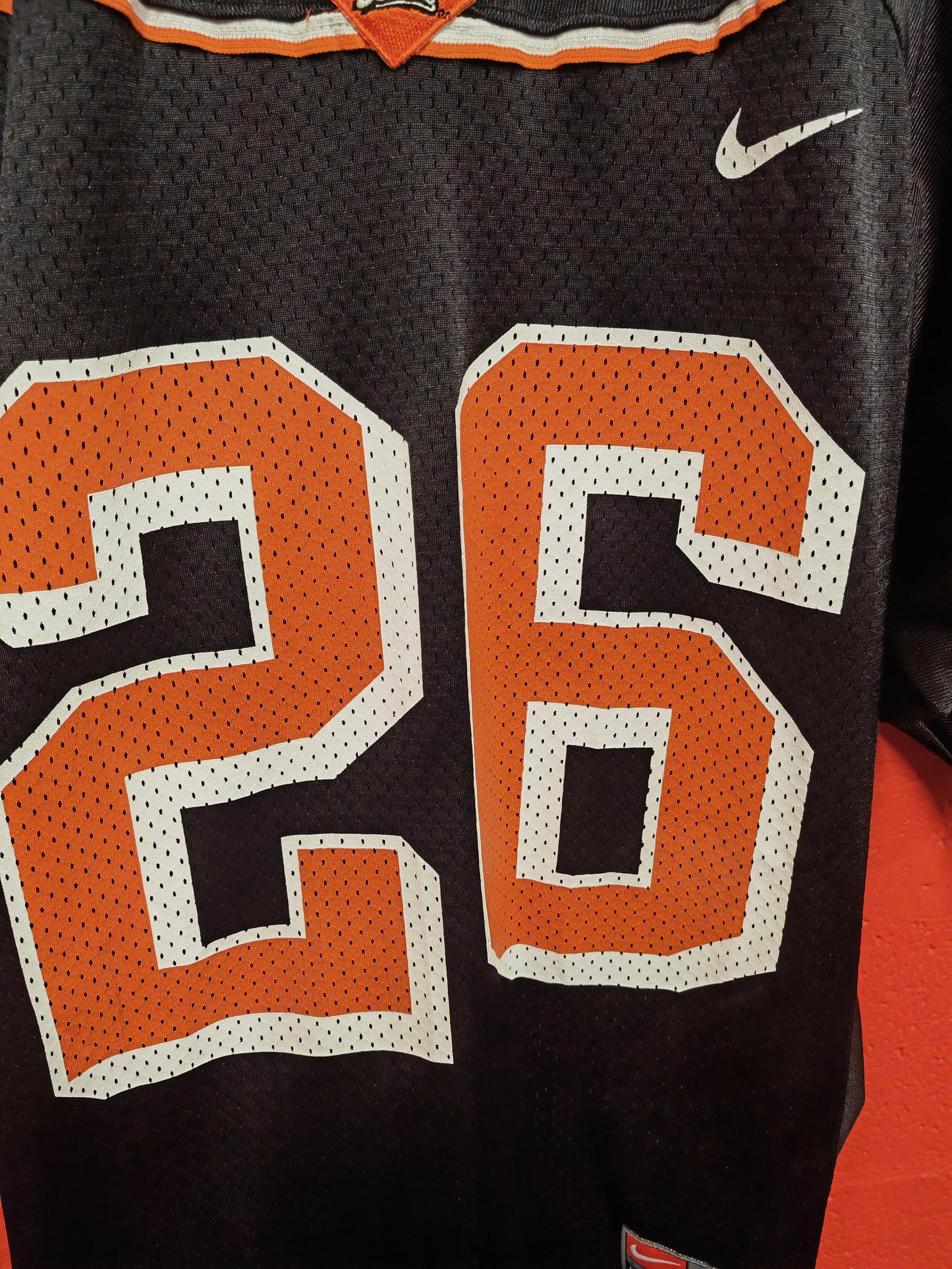 Nike Oregon State Beavers NCAA Football Jersey, #26, Black, Size Small