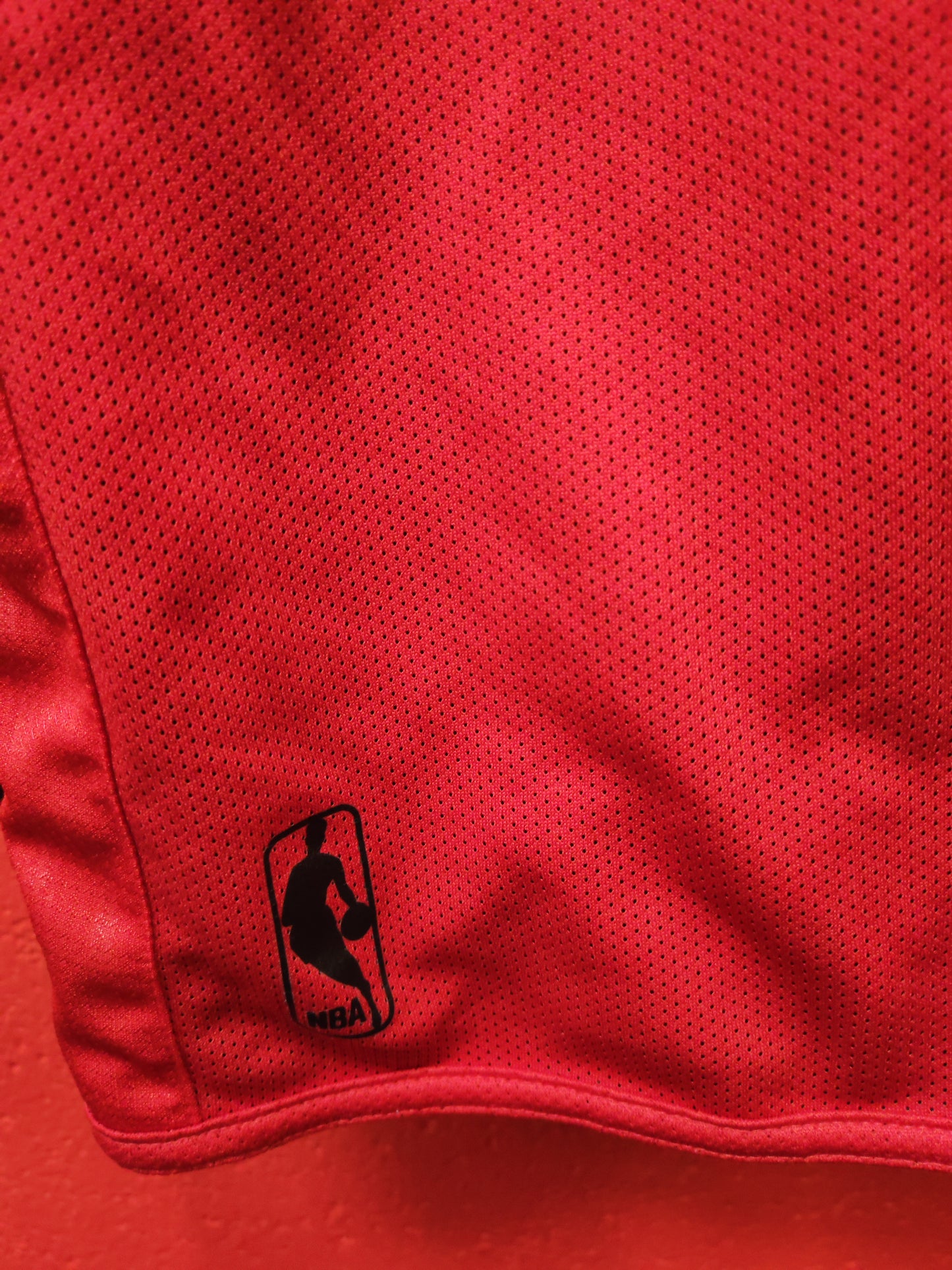 Adidas Chicago Bulls Reversible Training Jersey, Red/Black, Size L/XL