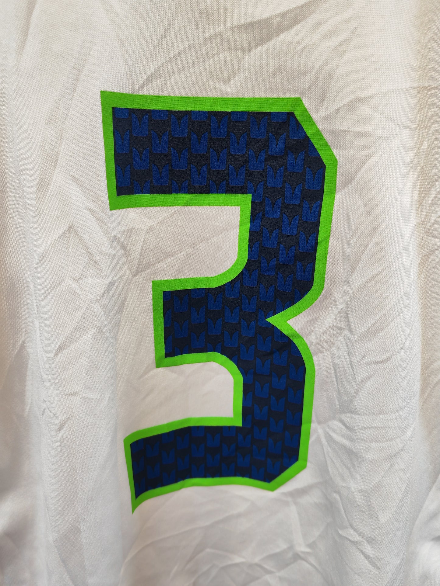 Women's Nike Seattle Seahawks NFL Jersey, #3 Wilson, White, Size XL