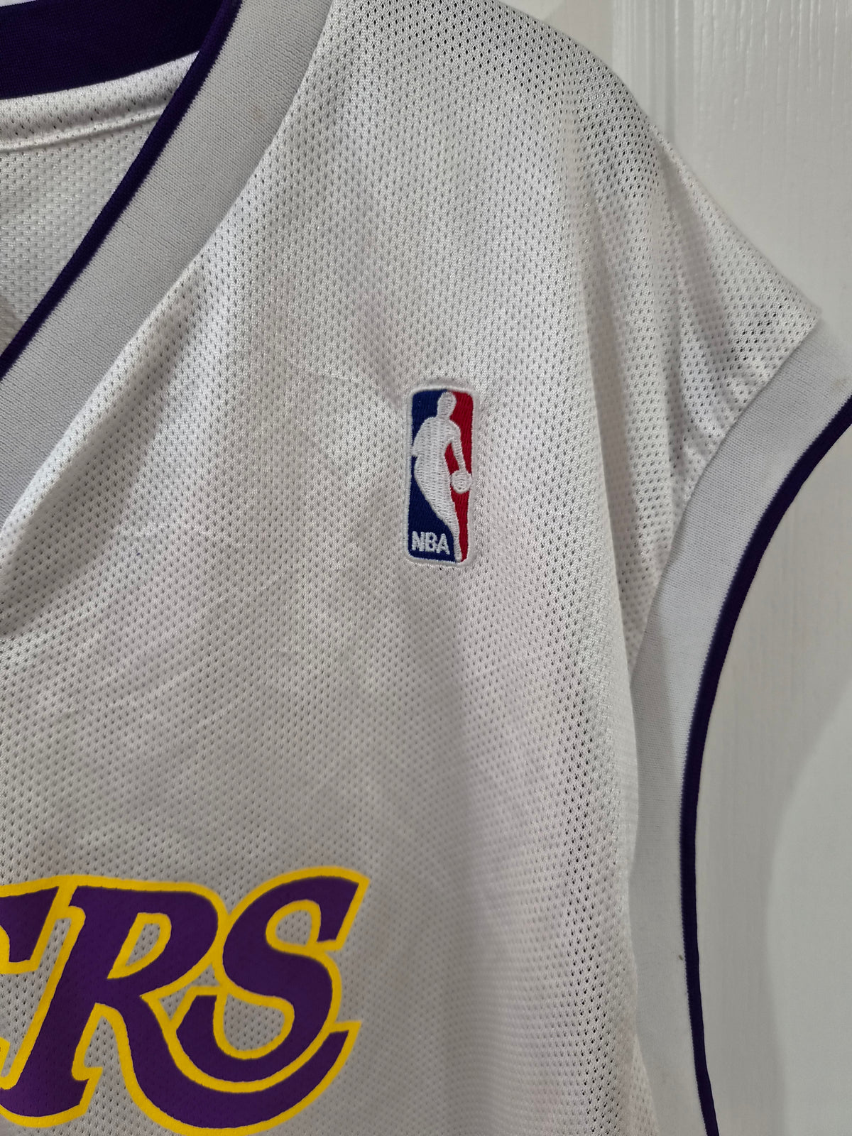 Adidas Los Angeles Lakers NBA Basketball Jersey, #13 Jobbins (Custom), Size XXL