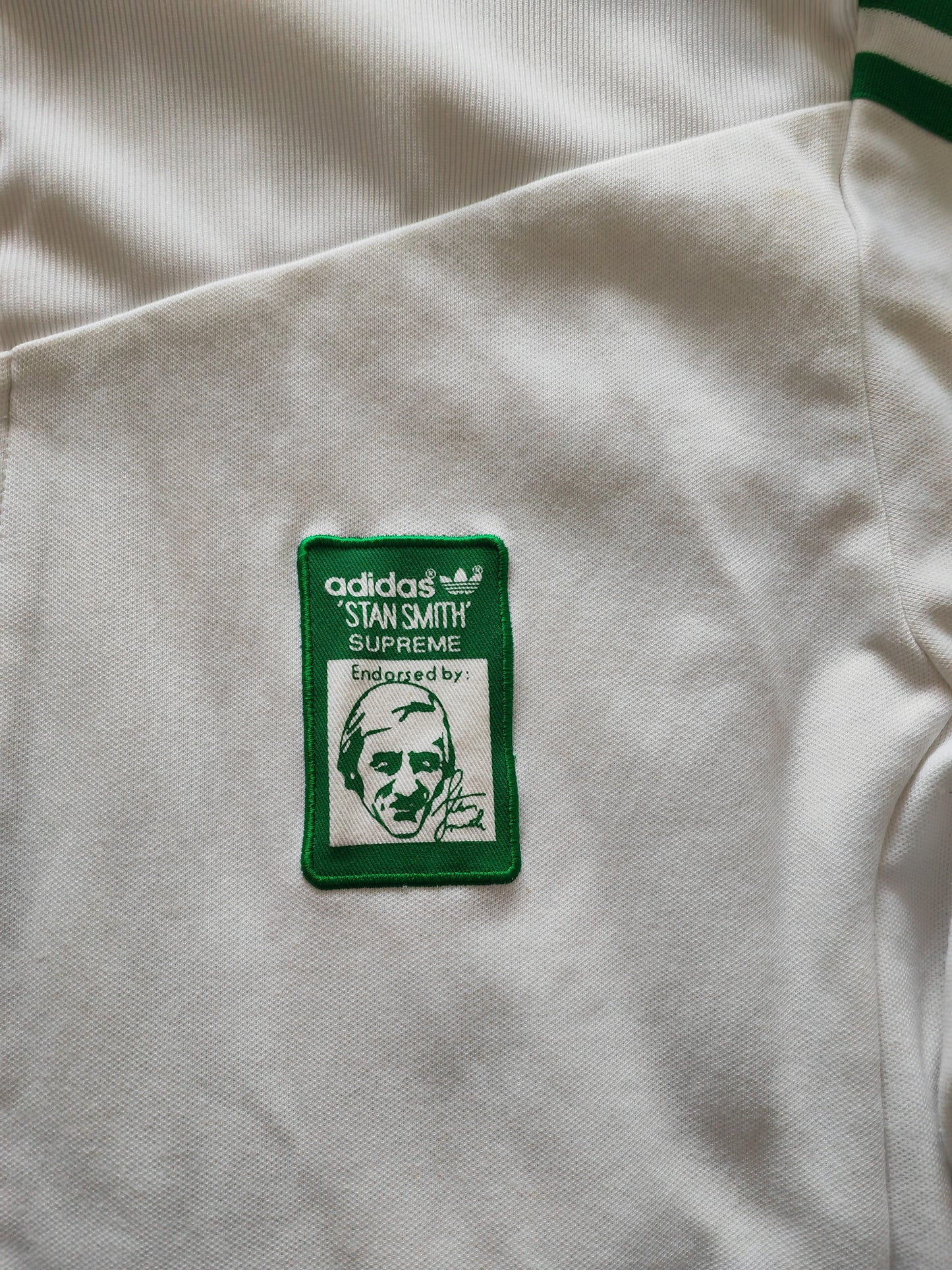 Adidas Originals Stan Smith Supreme Full Zip Jacket, White, Size Large
