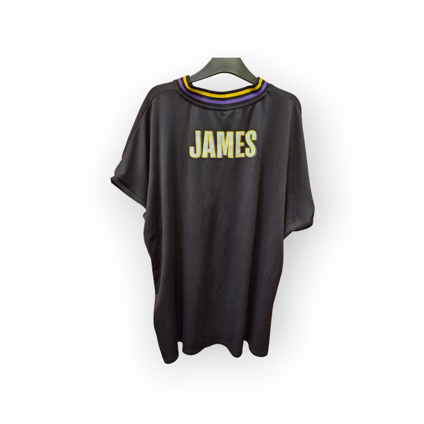 Women's Primark NBA Los Angeles Lakers Jersey Dress, #23 James, Black, Size XXL