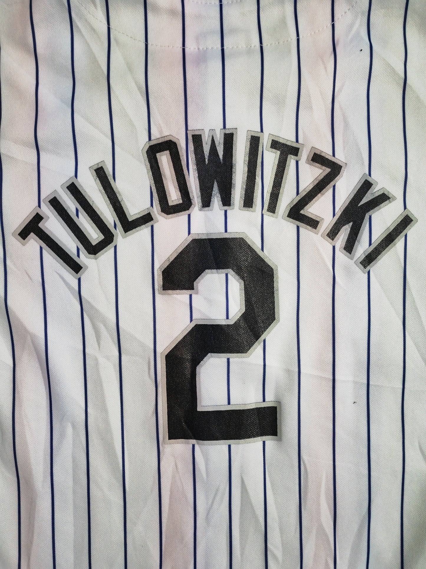 Youth Majestic Colorado Rockies MLB Baseball Jersey, #2 Tulowitzki, Size YM