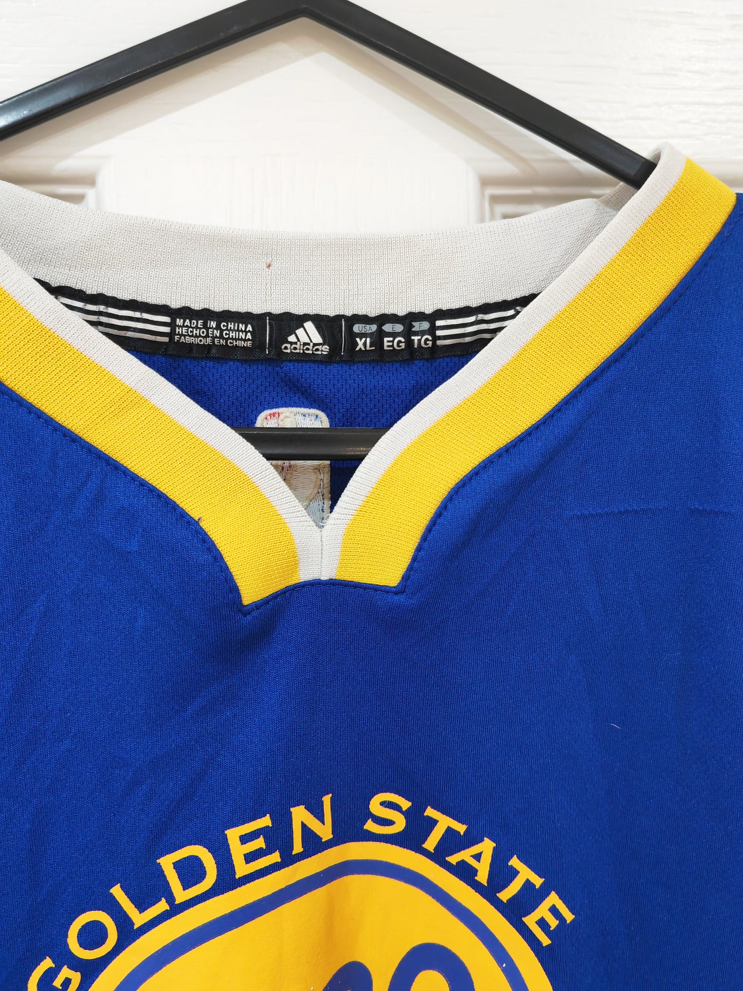 Youth Adidas Golden State Warriors NBA Jersey, #30 Curry, Blue, Size YXL