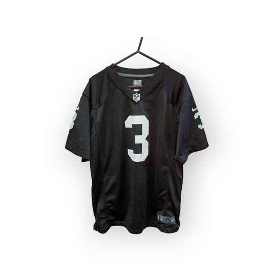 Youth Nike Oakland/Las Vegas Raiders NFL Jersey, #3 Palmer, Black, Size YXL