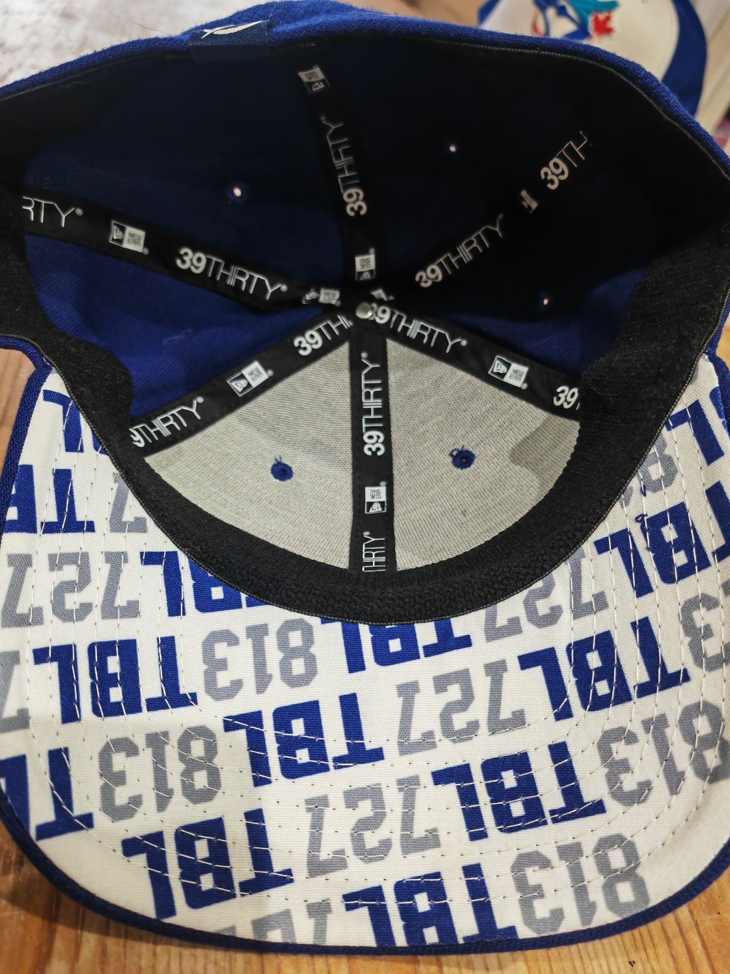 New Era 39Thirty Tampa Bay Lightning NHL Fitted Cap, Blue, Size M/L