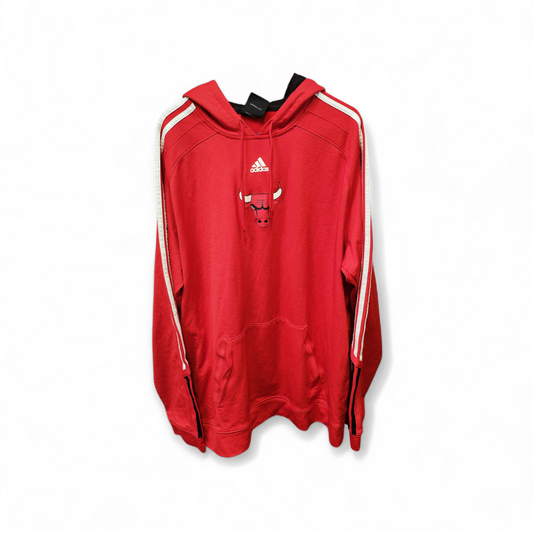 Adidas Chicago Bulls NBA Pullover Hoodie, Red, Size XXL