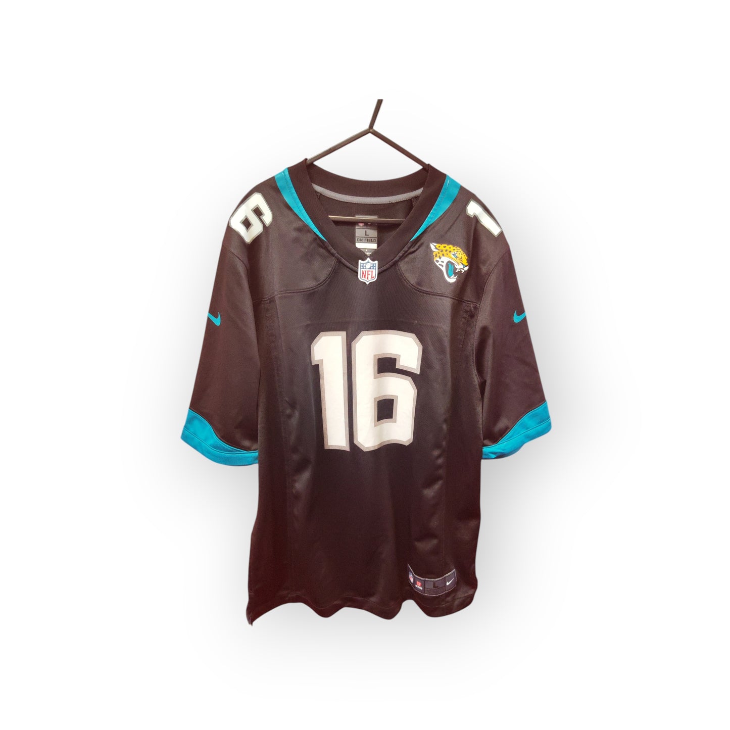 Nike Jacksonville Jaguars NFL Jersey. #16 Lawrence, Black, Size Large