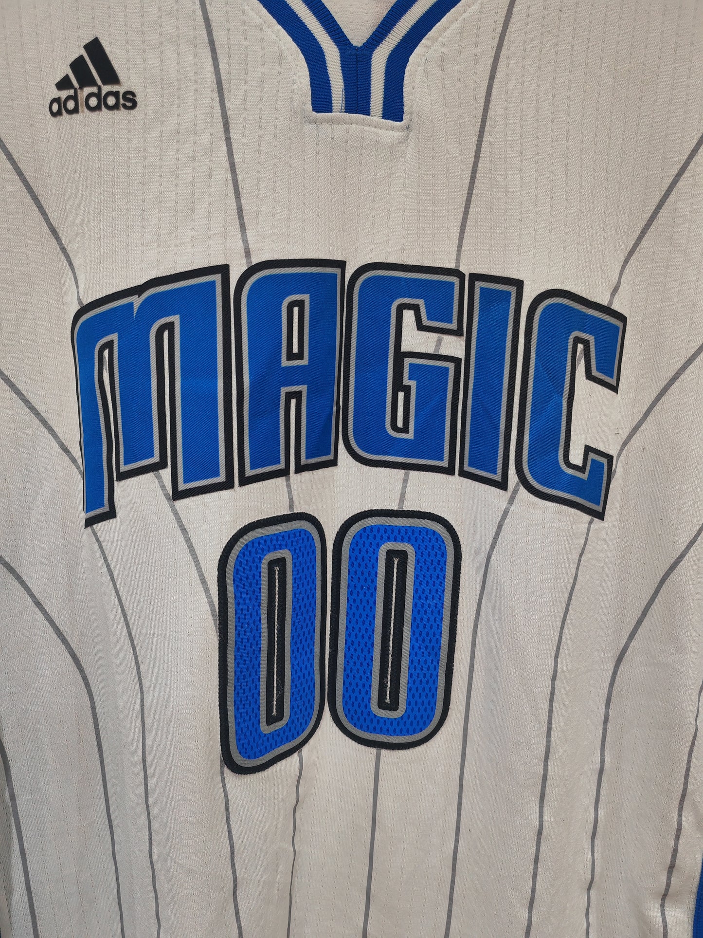 Adidas Orlando Magic NBA Jersey, #00 Gordon, White, Size M+2 Length