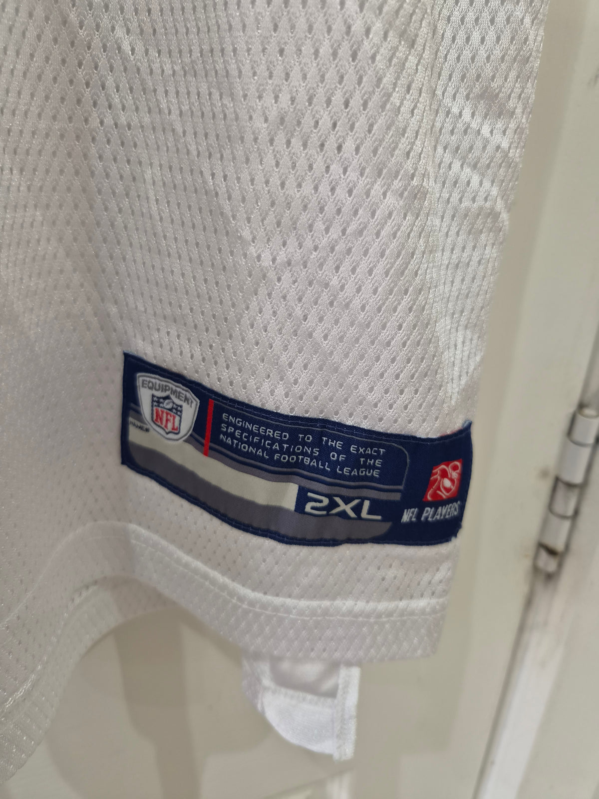 Reebok Tennessee Titans NFL Jersey, #10 Locker, White, Size XXL