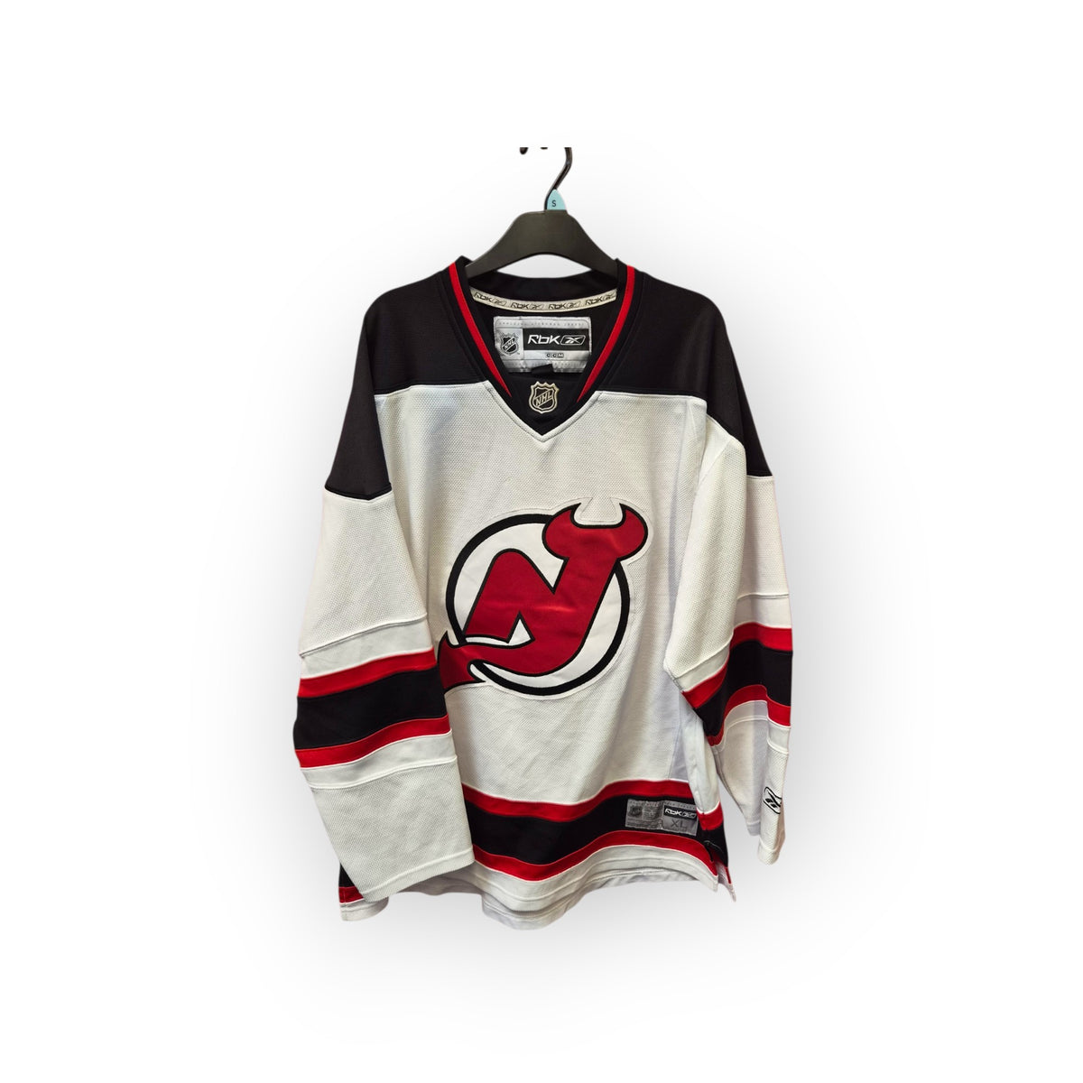 Reebok New Jersey Devils NHL Ice Hockey Jersey, White, Size XL