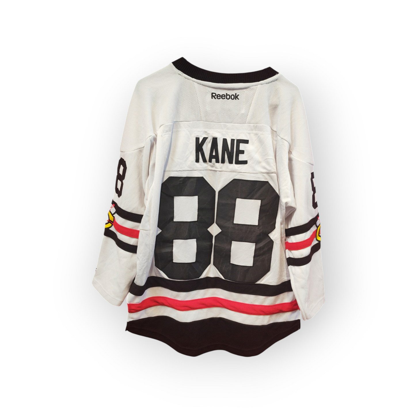 Youth Reebok Chicago Blackhawks NHL Jersey, #88 Kane, White, Size YL/XL