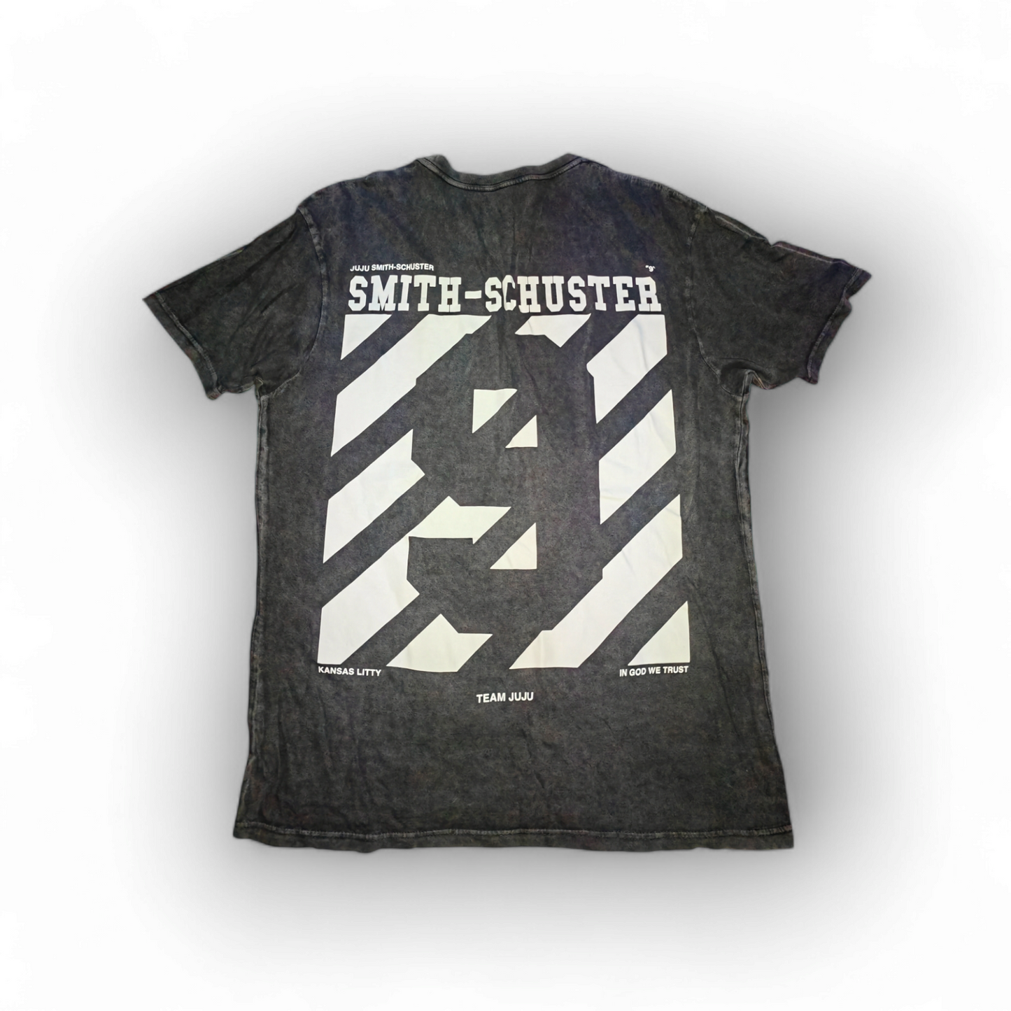 JuJu, Team JuJu Smith-Schuster Short Sleeve T Shirt, Grey, Size Large