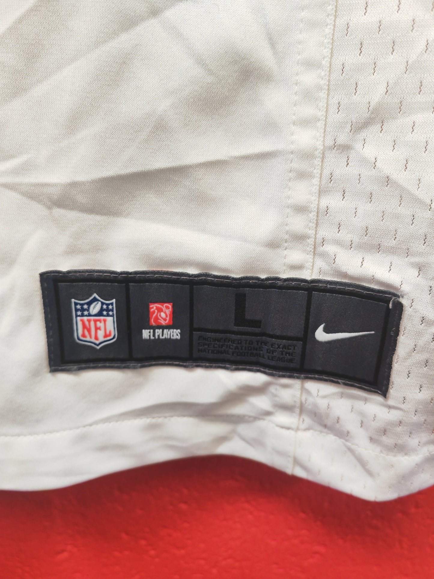 Nike Minnesota Vikings NFL Jersey, #19 Thielen, White, Size Large