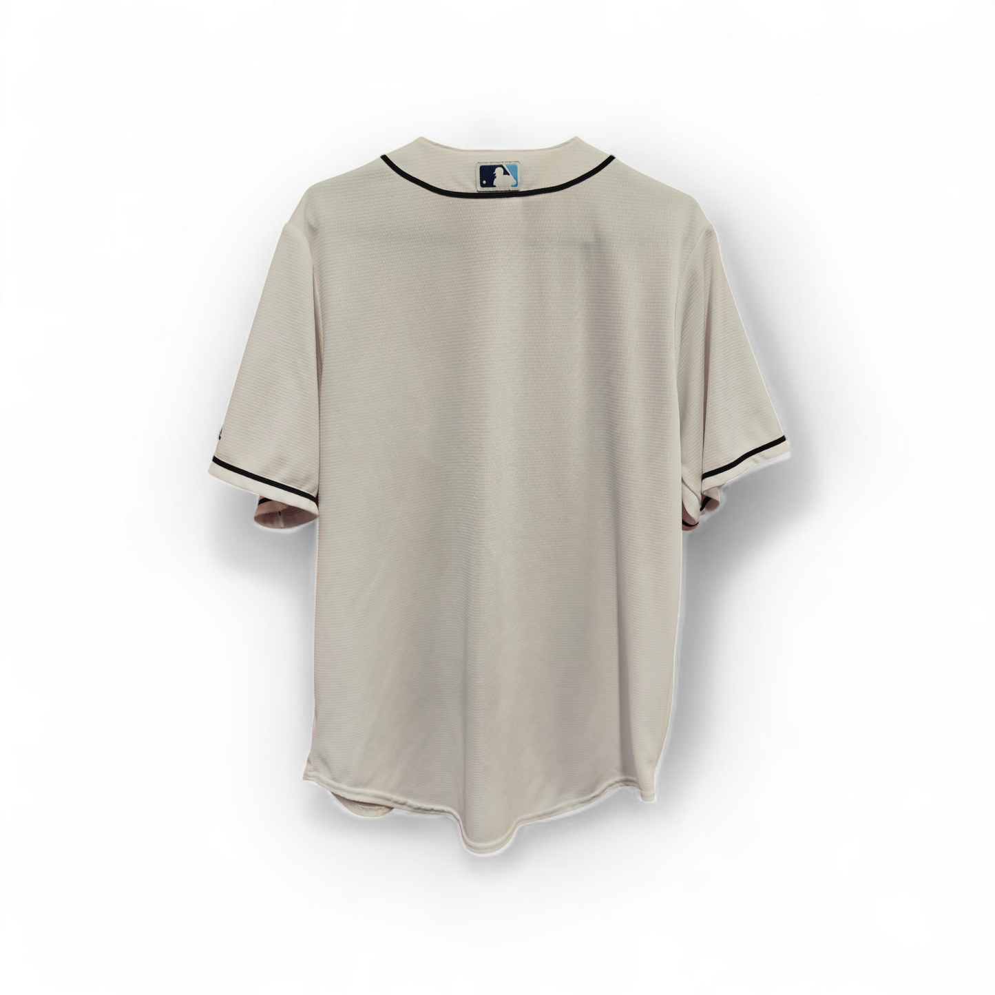 Majestic Tampa Bay Rays MLB Baseball Jersey, White, Size Medium