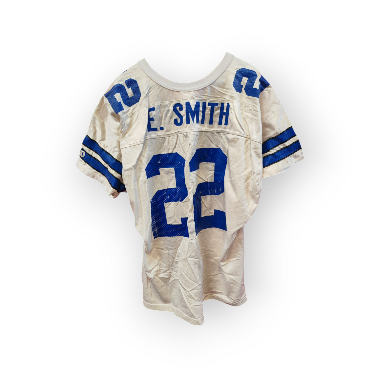 Wilson Dallas Cowboys NFL Jersey, #22 E.Smith, White, Size XL