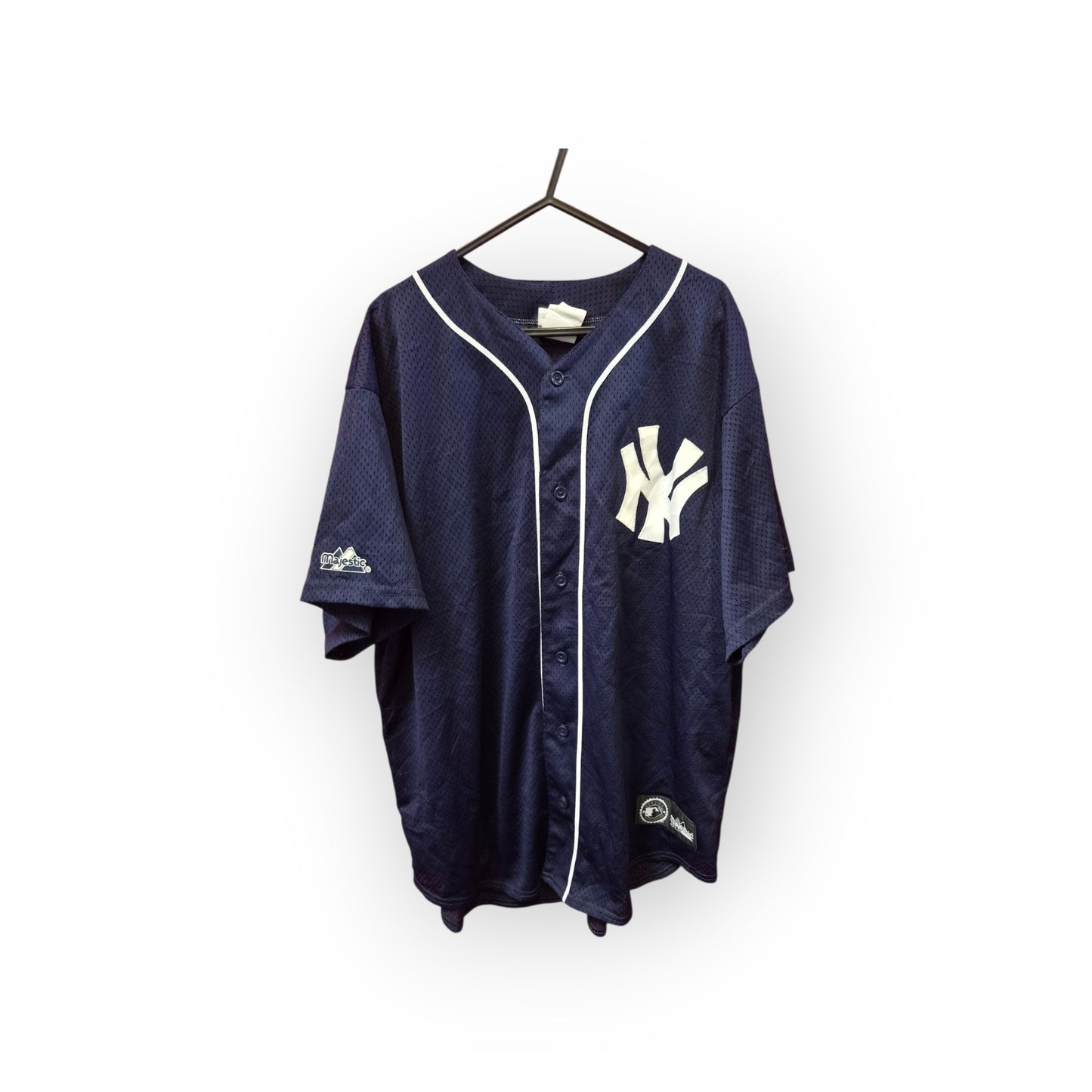 Majestic New York Yankees MLB Jersey, Navy, Size XL