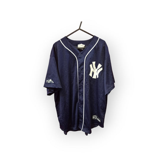 Majestic New York Yankees MLB Jersey, Navy, Size XL