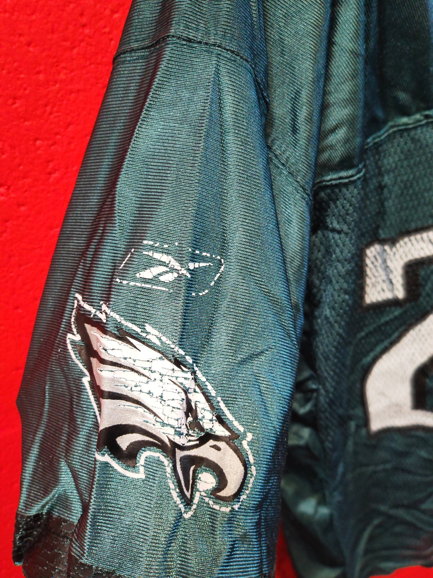 Youth Reebok Philadelphia Eagles NFL Jersey, #25 McCoy, Green, Size YXL