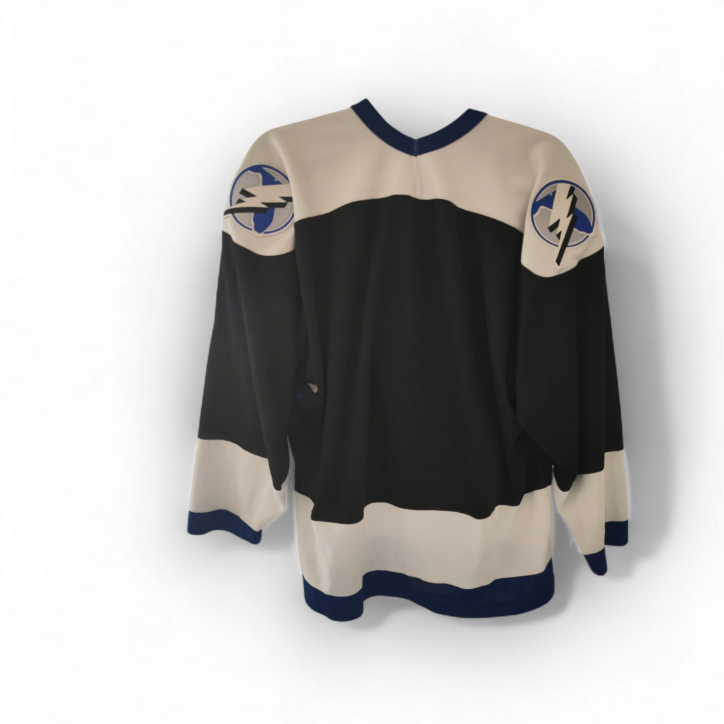 CCM Tampa Bay Lightning NHL Hockey Jersey, Black, Size Small