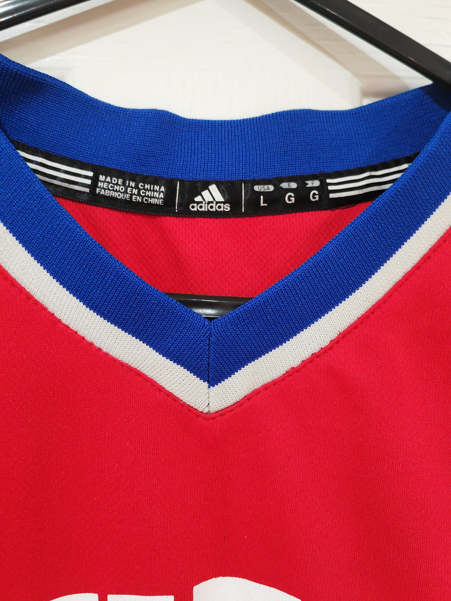 Youth Adidas Philadelphia 76ers NBA Jersey, #42 Brand, Red, Size Youth Large