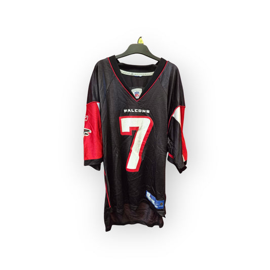 Reebok Atlanta Falcons NFL Jersey, #7 Vick, Black, Size Medium