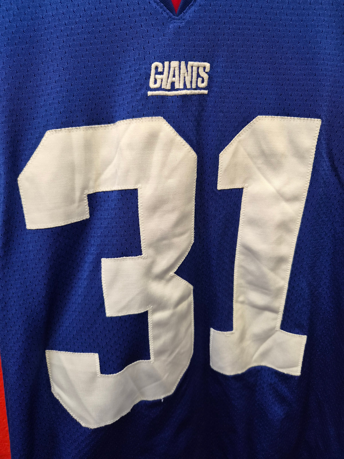 Reebok New York Giants Authentic Tier NFL Jersey, #31 Sehorn, Size 54 XXL