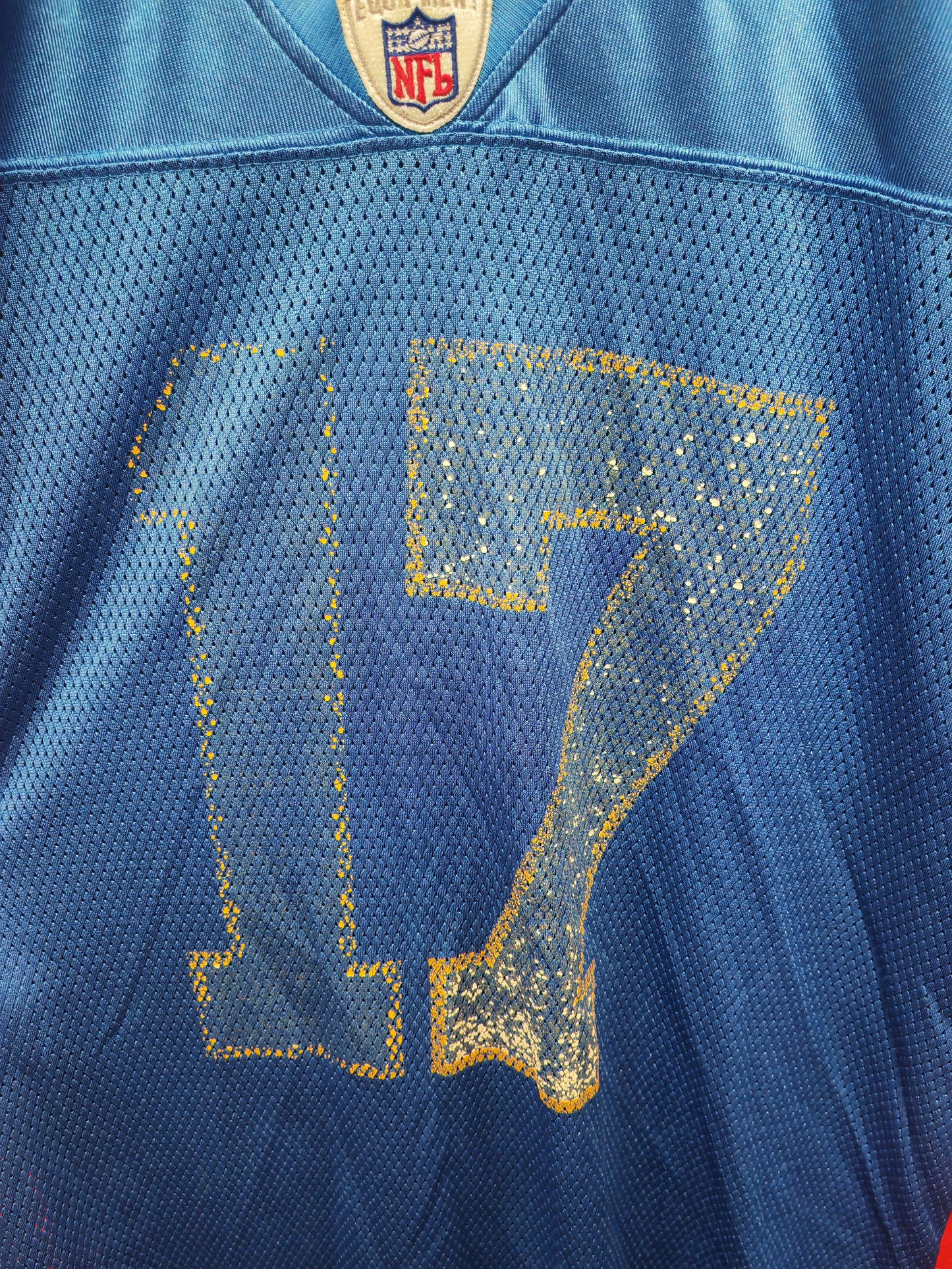 Reebok San Diego/LA Chargers NFL Jersey, #17 Rivers, Blue. Size XXL