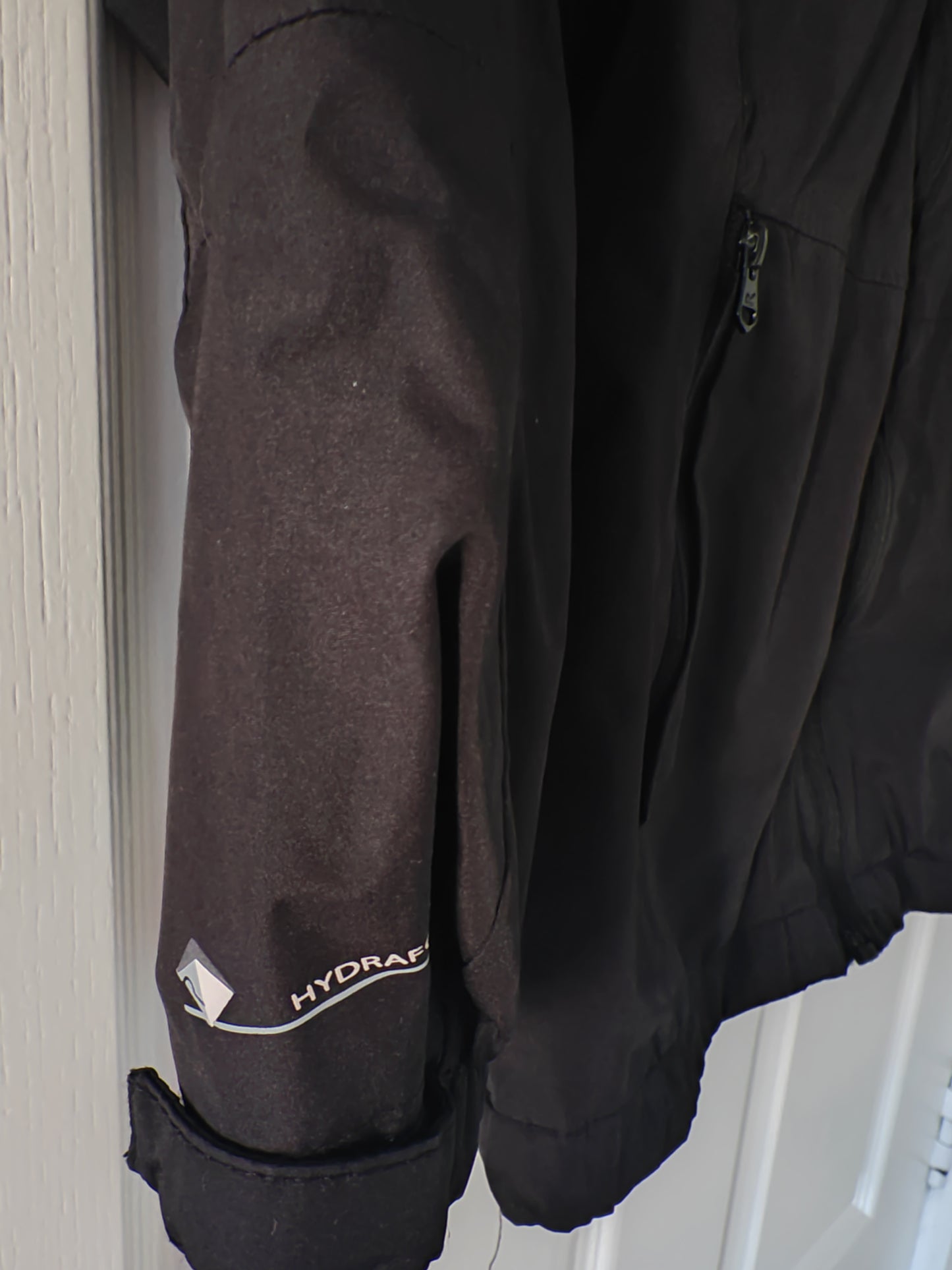 Youth Regatta Outdoors full Zip Hooded Water Resistant Coat, Black, Size 9-10Y