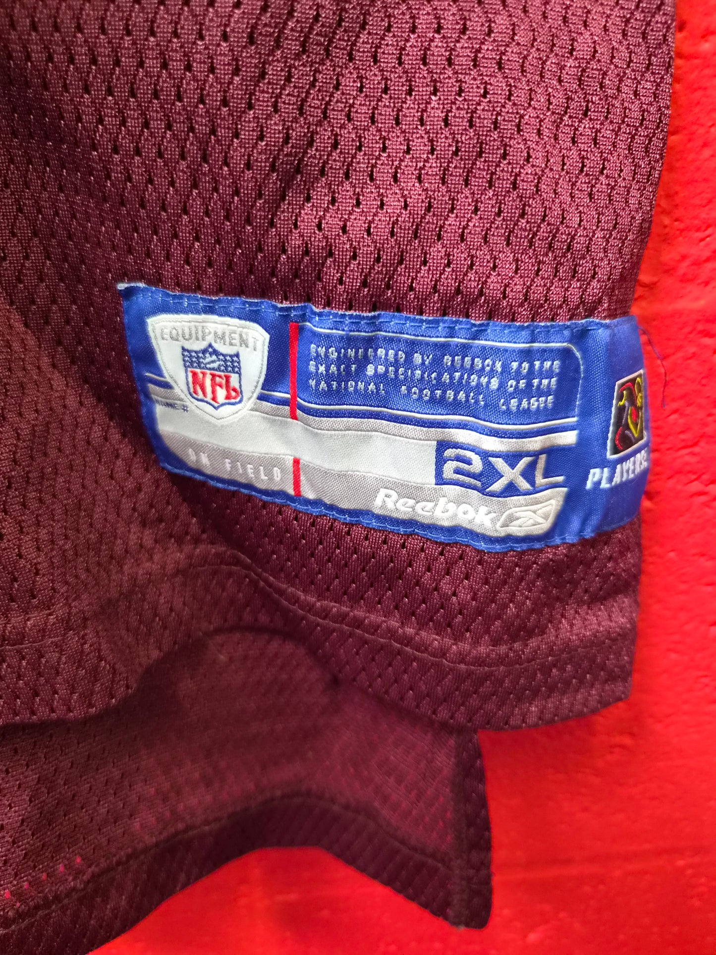 Reebok Washington Redskins NFL Jersey, #56 Arrington, Burgundy, Size XXL