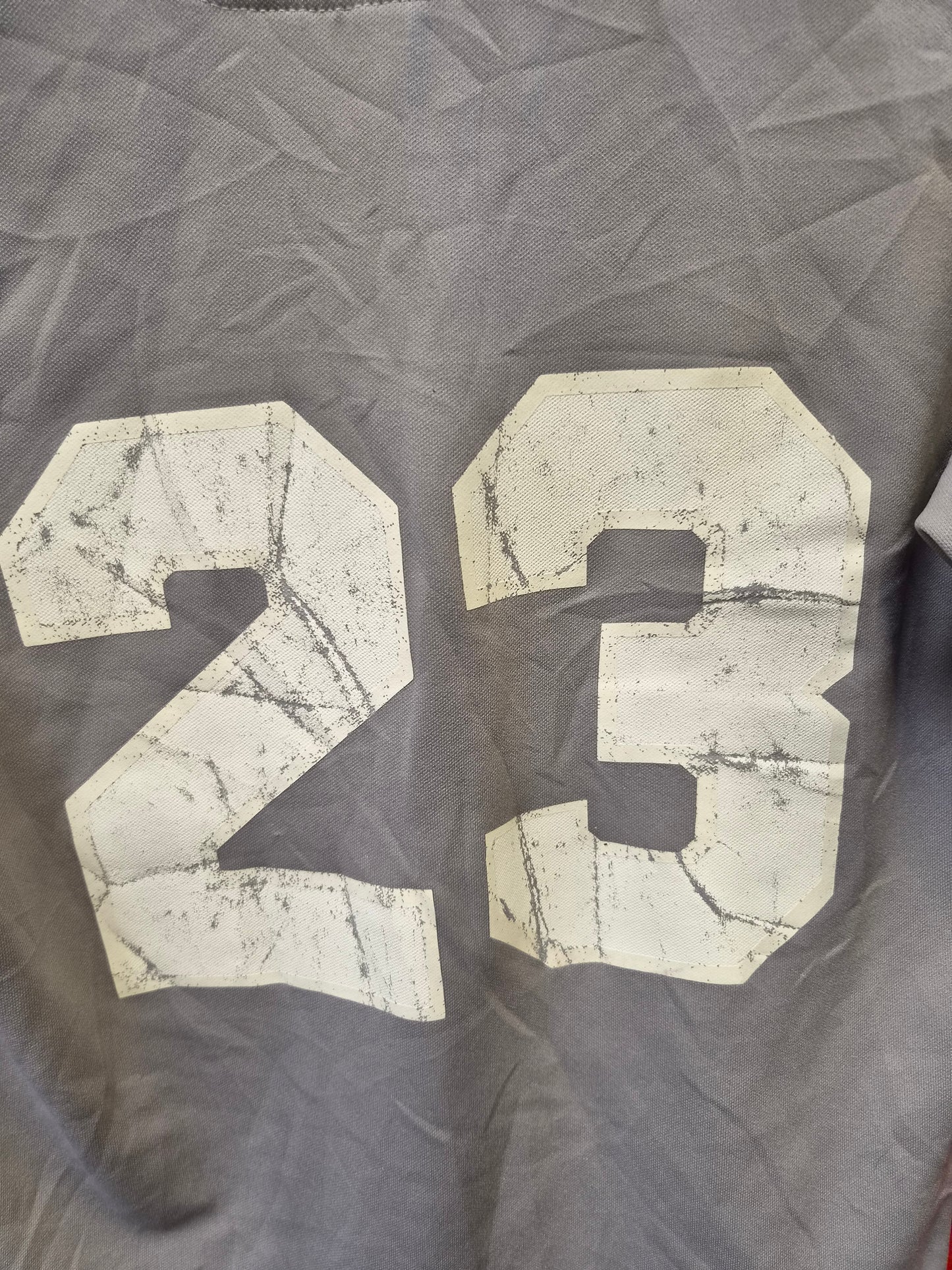 Majestic New York Yankees MLB Jersey, #23, Grey, Size Medium