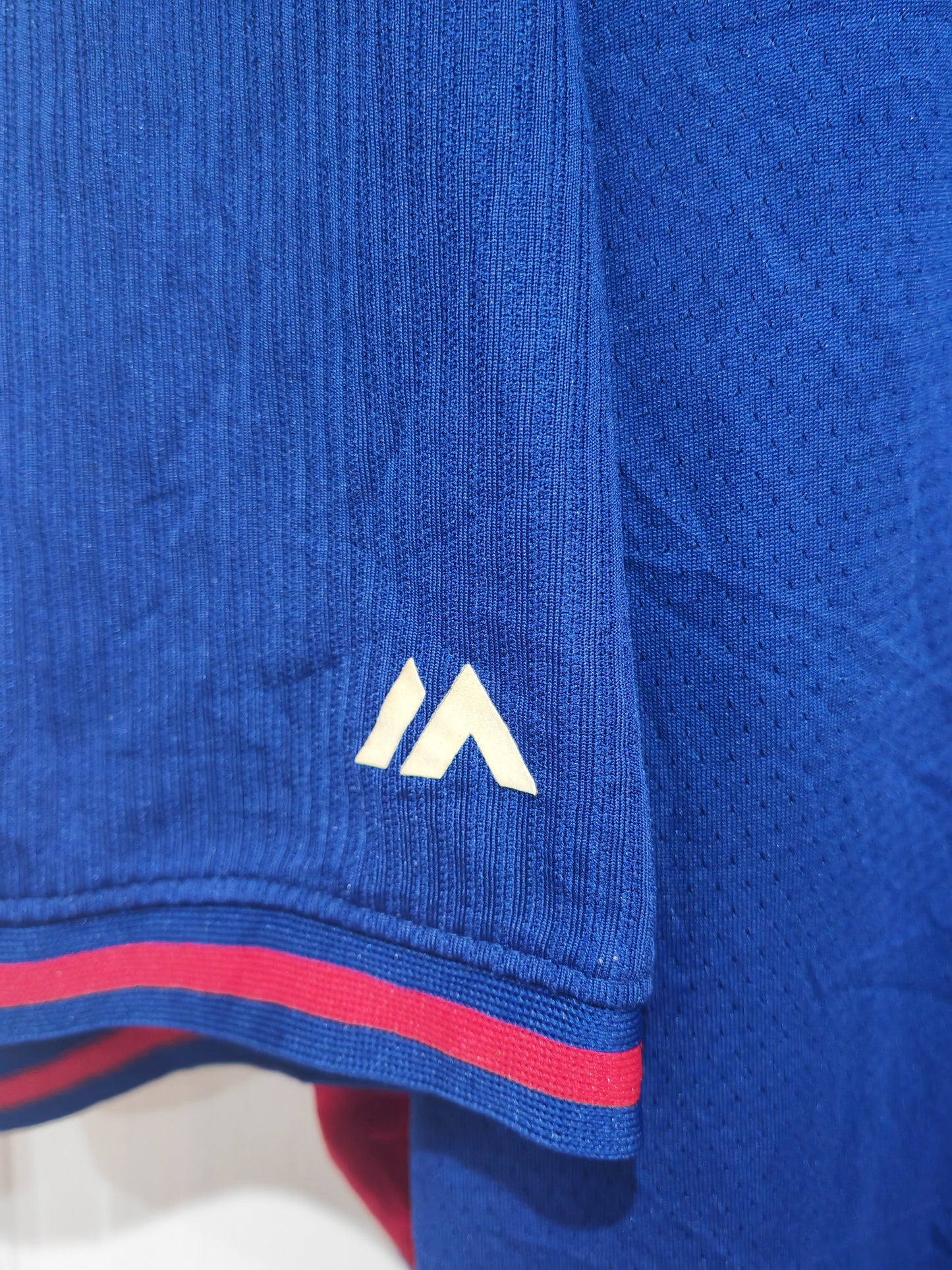 Majestic Texas Rangers MLB Baseball Jersey, Blue, Size 52/XL