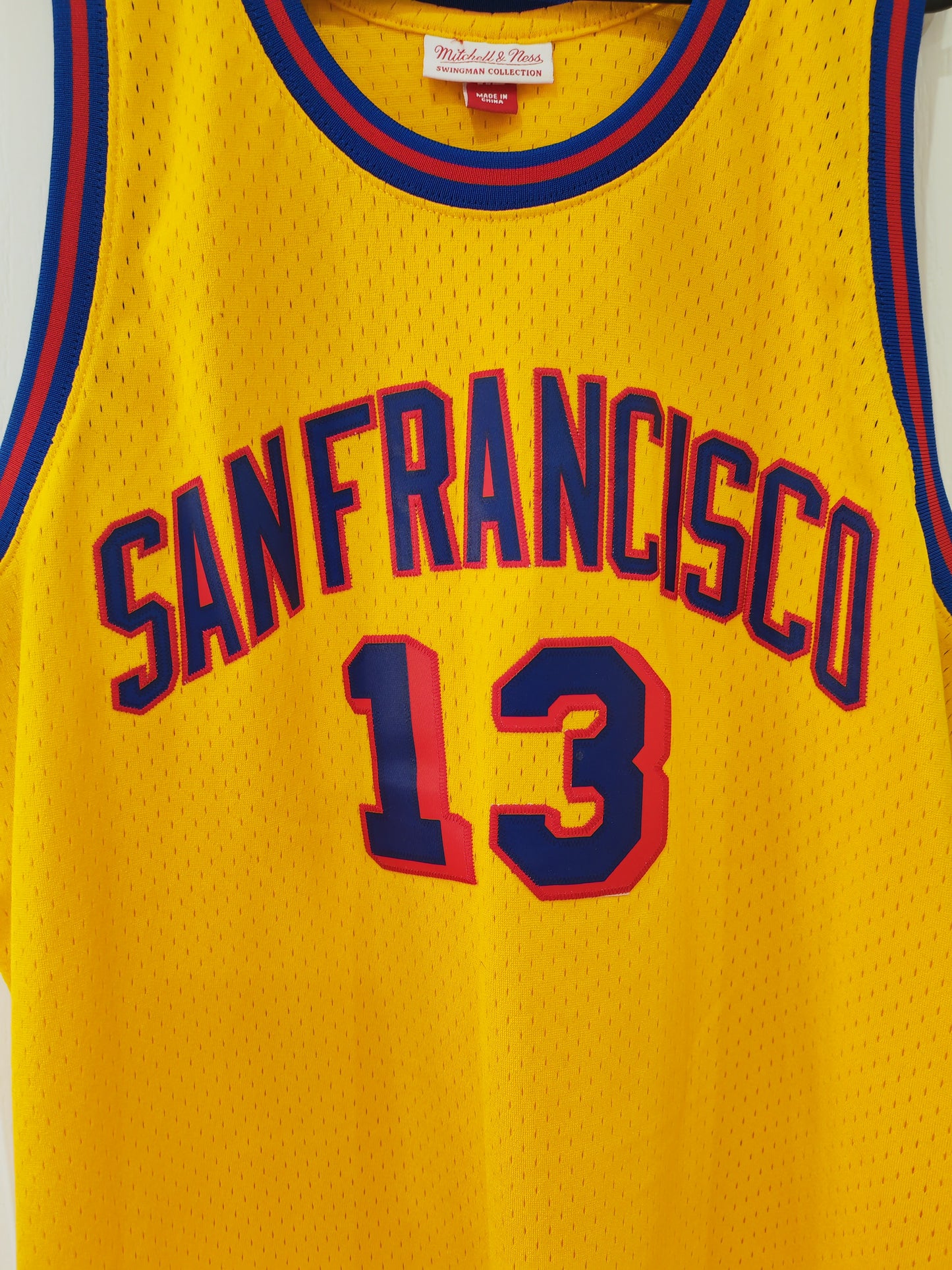 Mitchell & Ness San Francisco Warriors 1962-63 Wilt Chamberlain NBA Jersey, XL