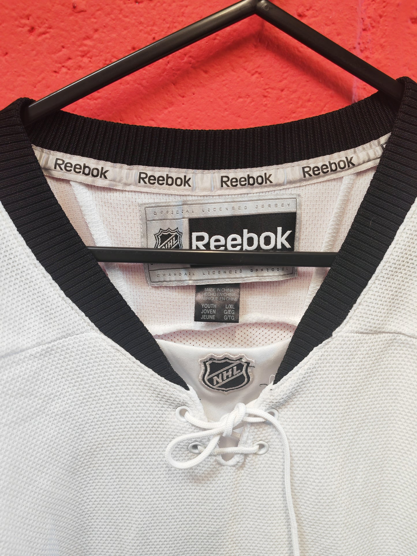 Youth Reebok Chicago Blackhawks NHL Jersey, #88 Kane, White, Size YL/XL