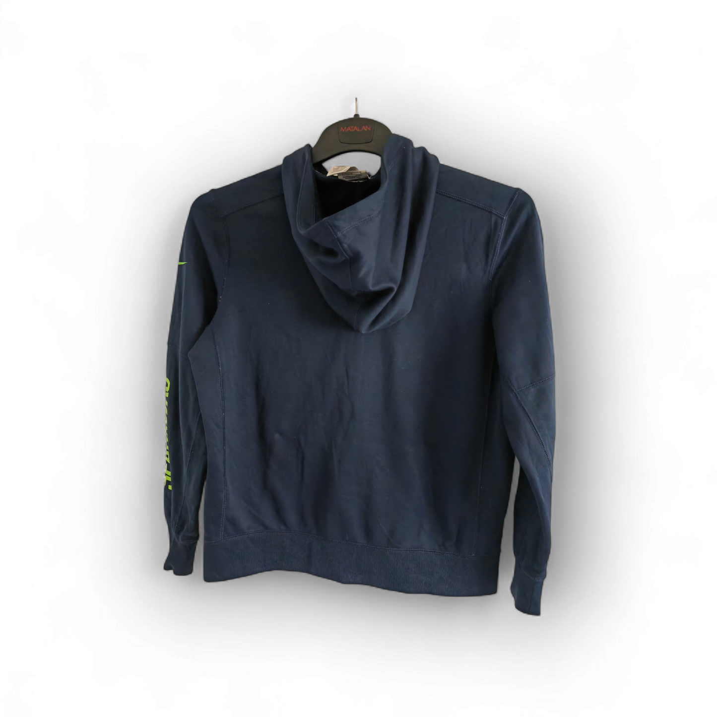 Youth Nike Seattle Seahawks Full Zip Hoodie, Navy Blue, Size Youth Large