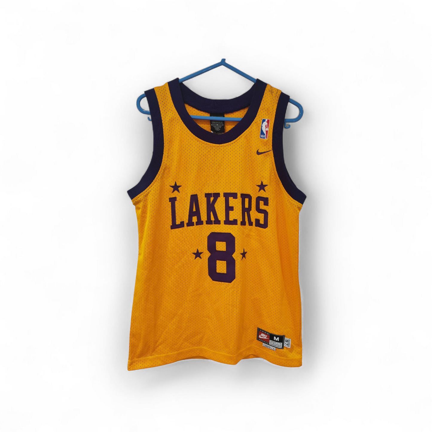 Youth Nike Los Angeles Lakers NBA Jersey, #8 Bryant, Yellow, Size Youth Medium+2 length