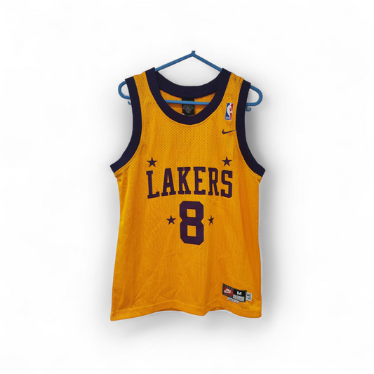 Youth Nike Los Angeles Lakers NBA Jersey, #8 Bryant, Yellow, Size Youth Medium+2 length